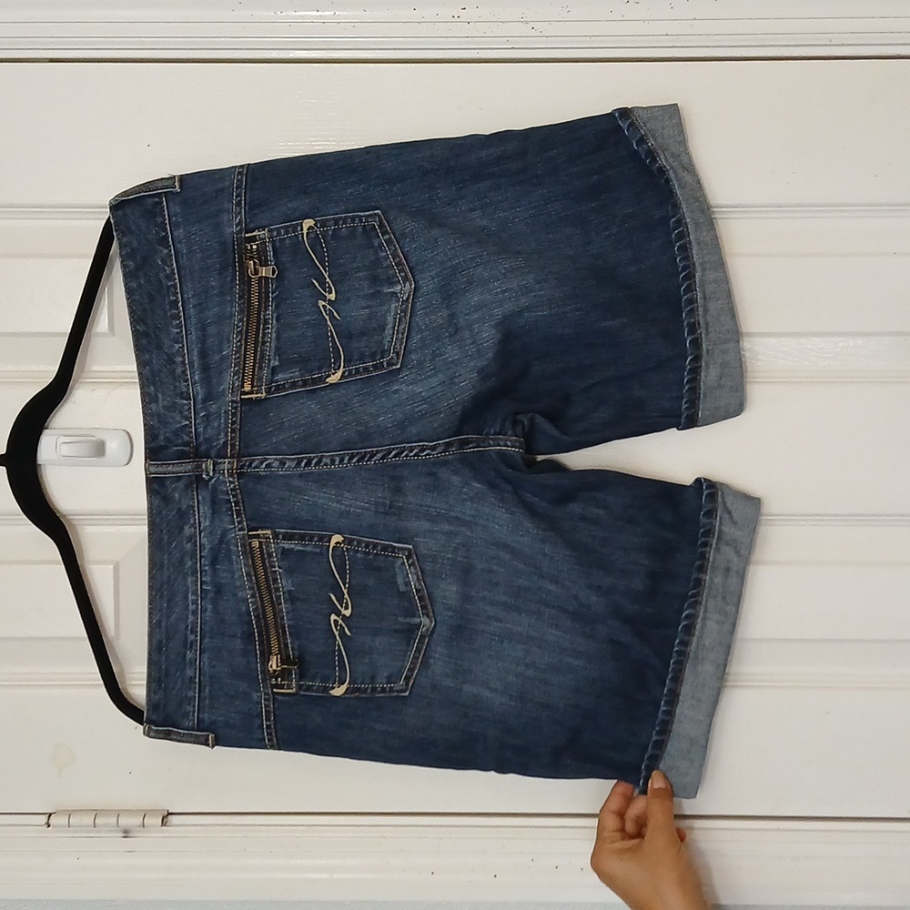 Tommy Hifiger Denim Women's Shorts With Zipper Pockets - Picture 3 of 5